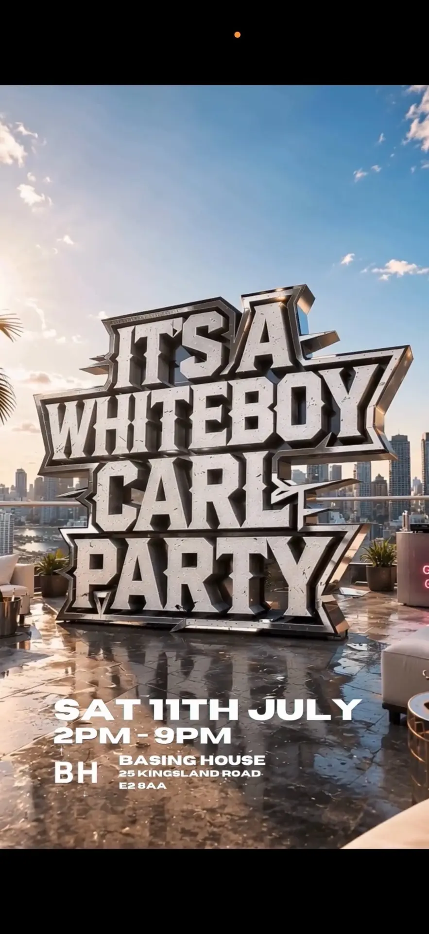 ITS A WhiteBoyCarl PARTY