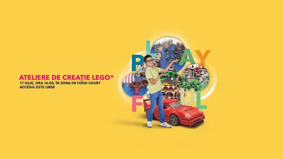 Atelier de creație LEGO® la VIVO!
