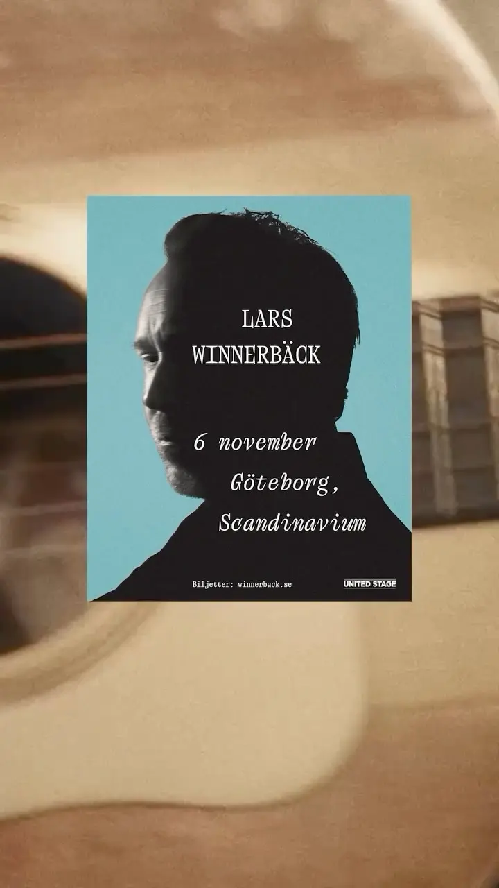 Lars Winnerbäck på Scandinavium