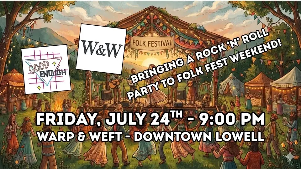 Good Enough bringing a rock 'n' roll party to Folk Fest weekend in Downtown Lowell