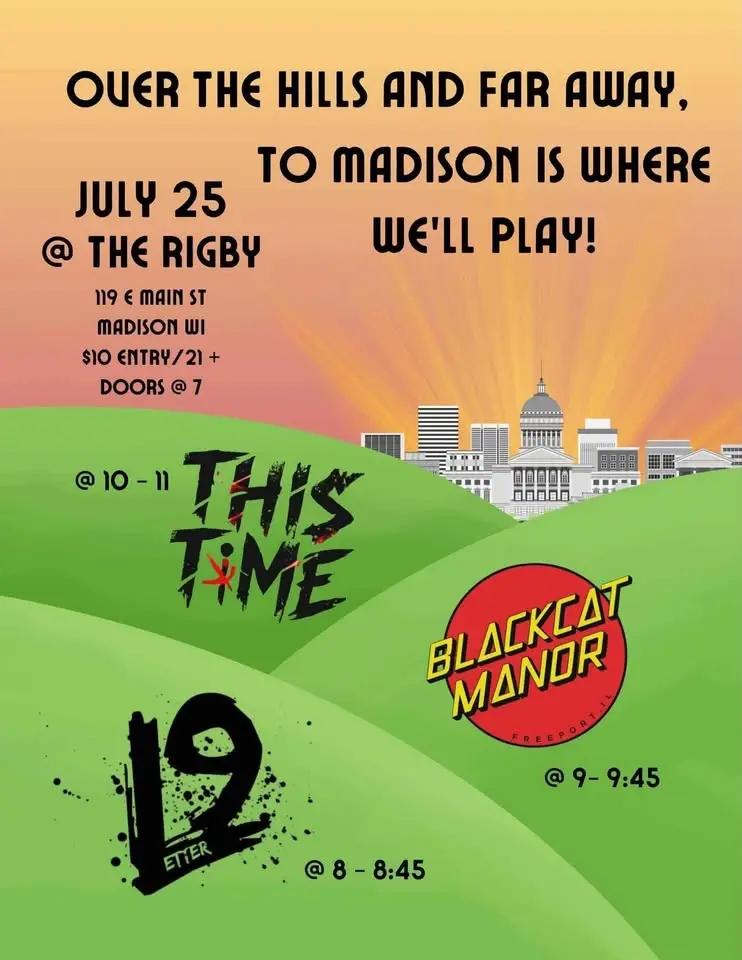 Live Music: This Time, Blackcat Manor & More