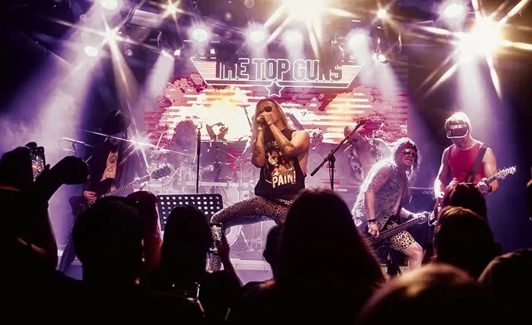 THE TOP GUNS – SOUNDTRACKS TO 80s DYNAMITE ACTION FILMS // On The Rocks --) KEIKKA SIIRTYY 2.9.2026