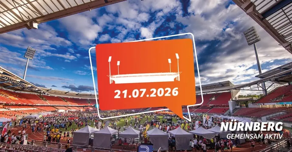 B2Run Nürnberg 2026 – Der Firmenlauf im Max-Morlock-Stadion