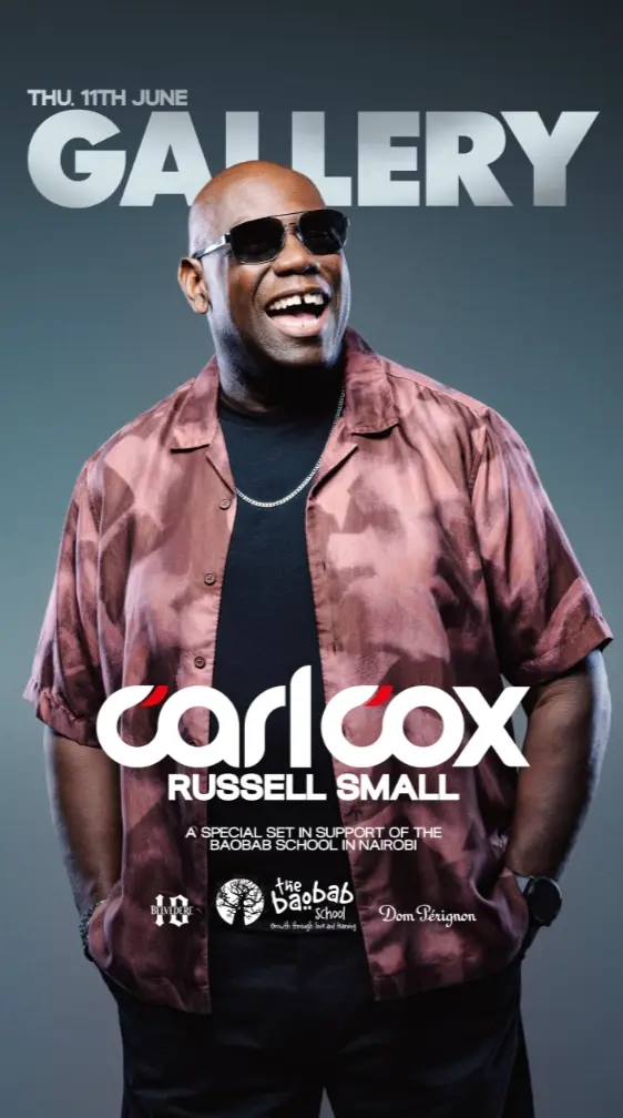 Carl Cox x Gallery (For the Baobab Kenya)
