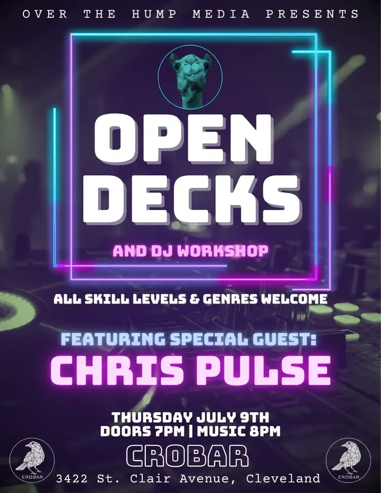 Over The Hump Open Decks & DJ Workshop