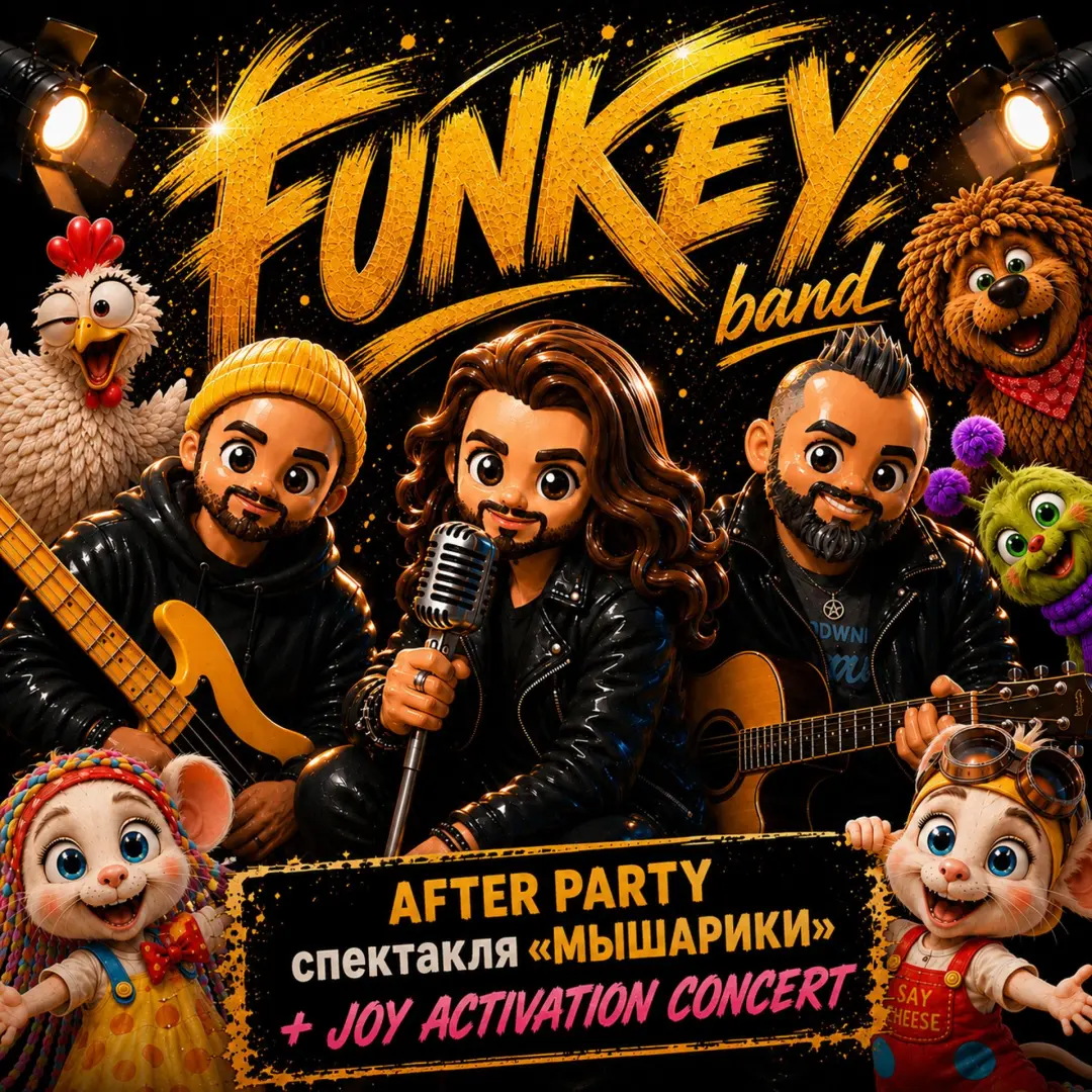 After-party спектакля «МыШарики» + FUNKEY band J.A.C.