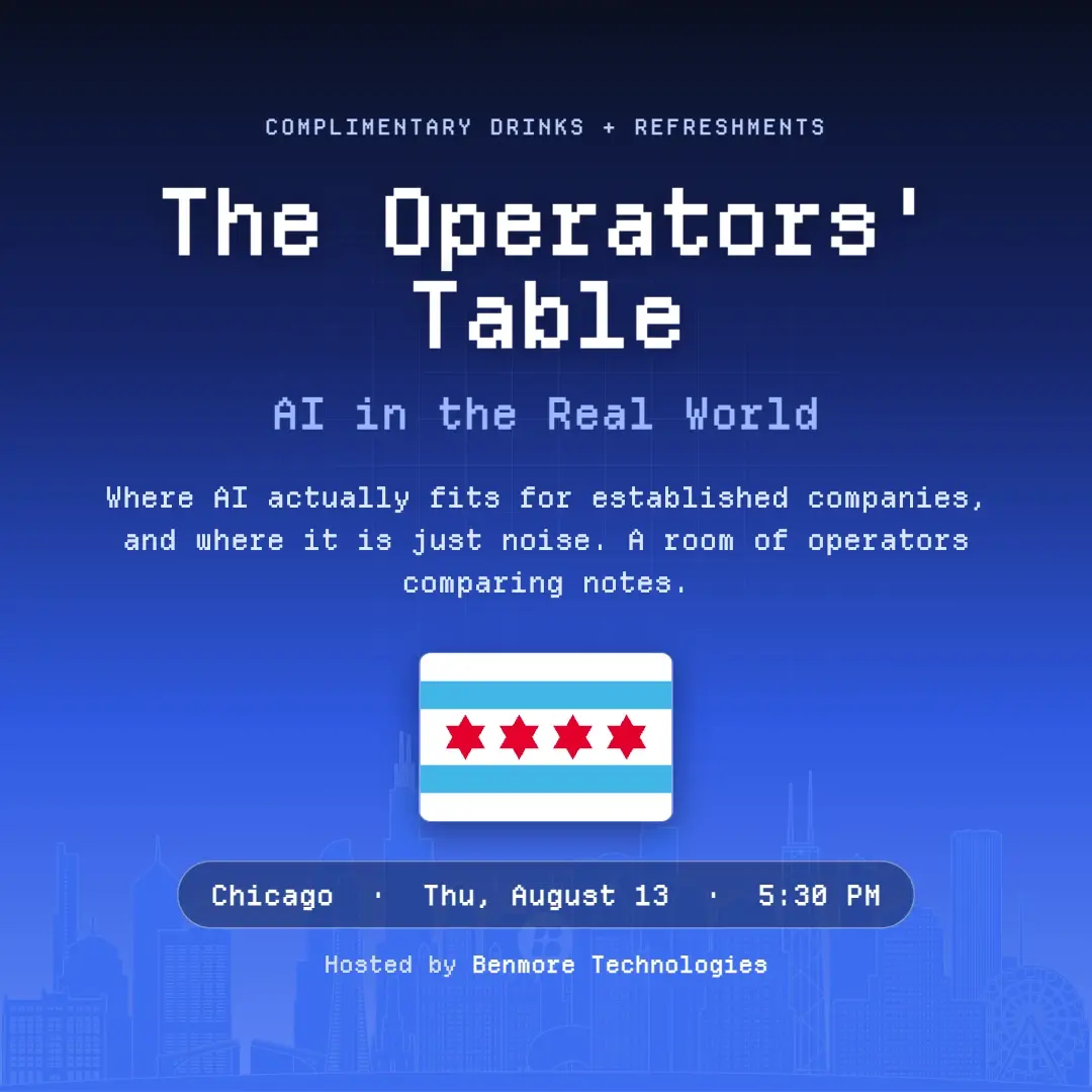 The Operators' Table: AI in the Real World