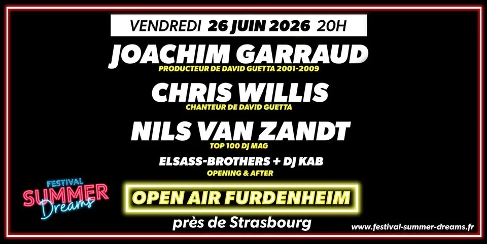 FESTIVAL SUMMER DREAMS - Soirée FOREVER ELECTRO
