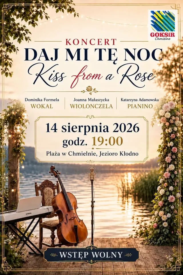 KONCERT NA PLAŻY  "Daj mi tę noc" 