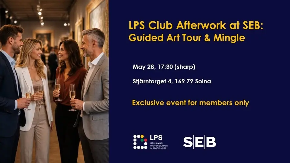 LPS Club Afterwork at SEB: Guided Art Tour & Mingle
