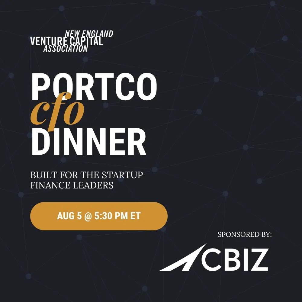 VC CFO Dinner Series: Portco CFO Edition