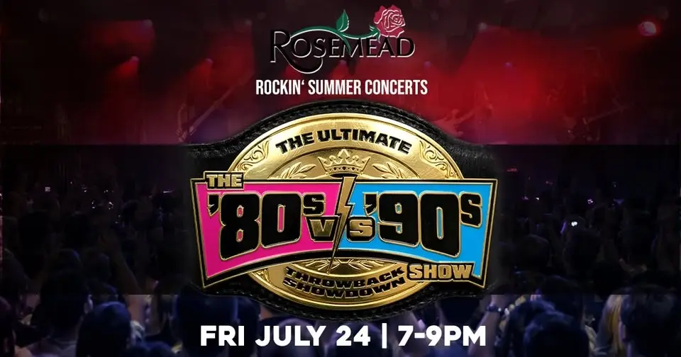 The 80s vs 90s Show at Rebel's Field (City of Rosemead)