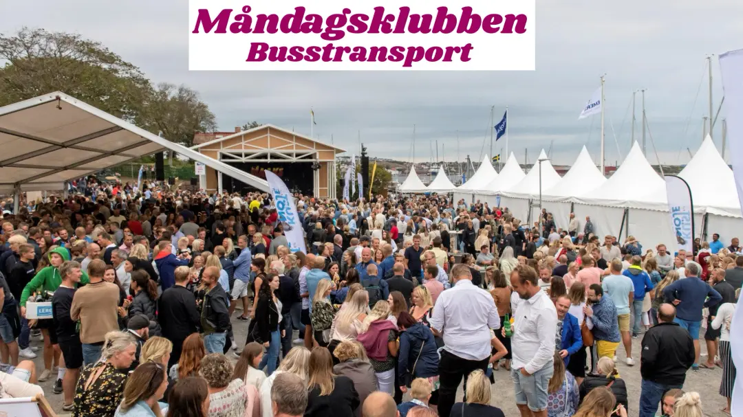 Busstransport måndagsklubben 13/7