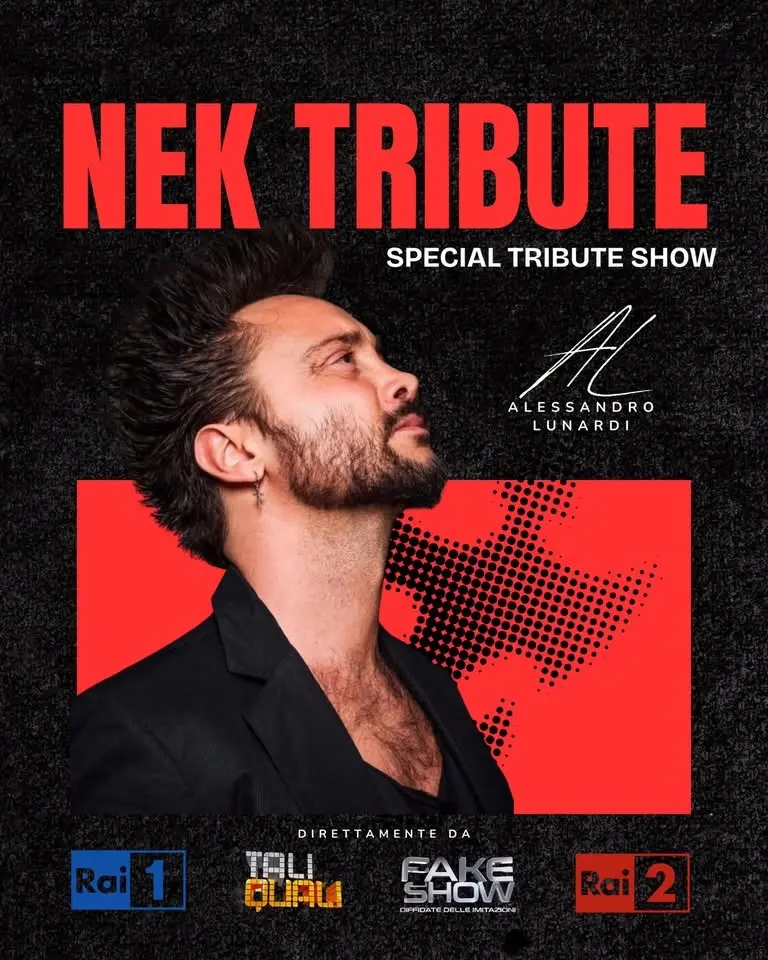 ★ ALEX LUNARDI // NEK Tribute Band & GOOGANZA @ Chalet lo sBARello! ★