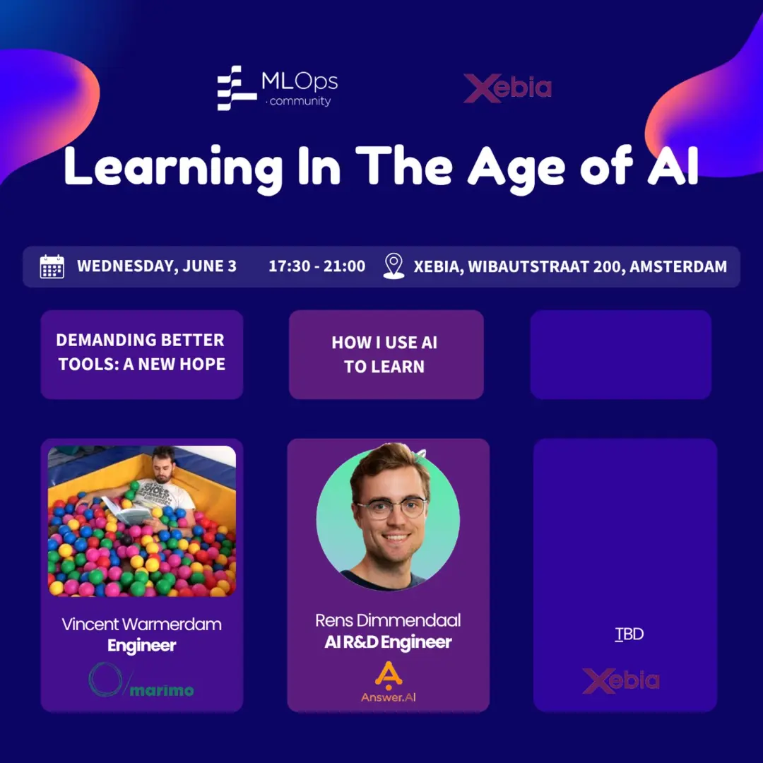 Learning in the Age of AI @ Xebia