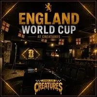 World Cup Screening: England Games at Creatures Comedy Club