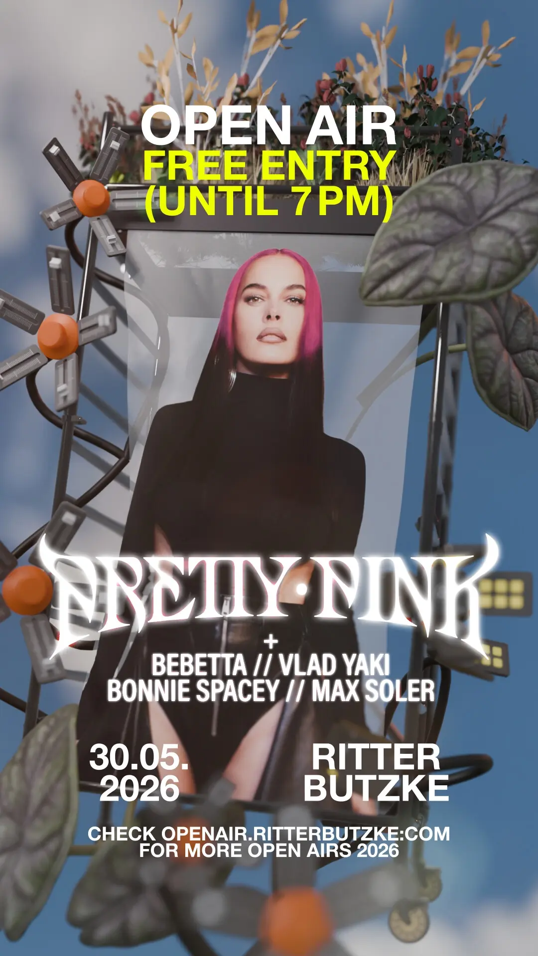 Pretty Pink (Open Air) - free entry until 7pm