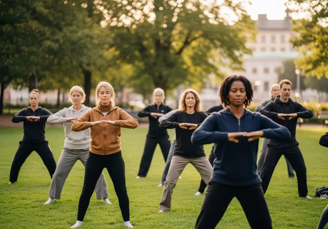 Qigong i Kungsträdgården