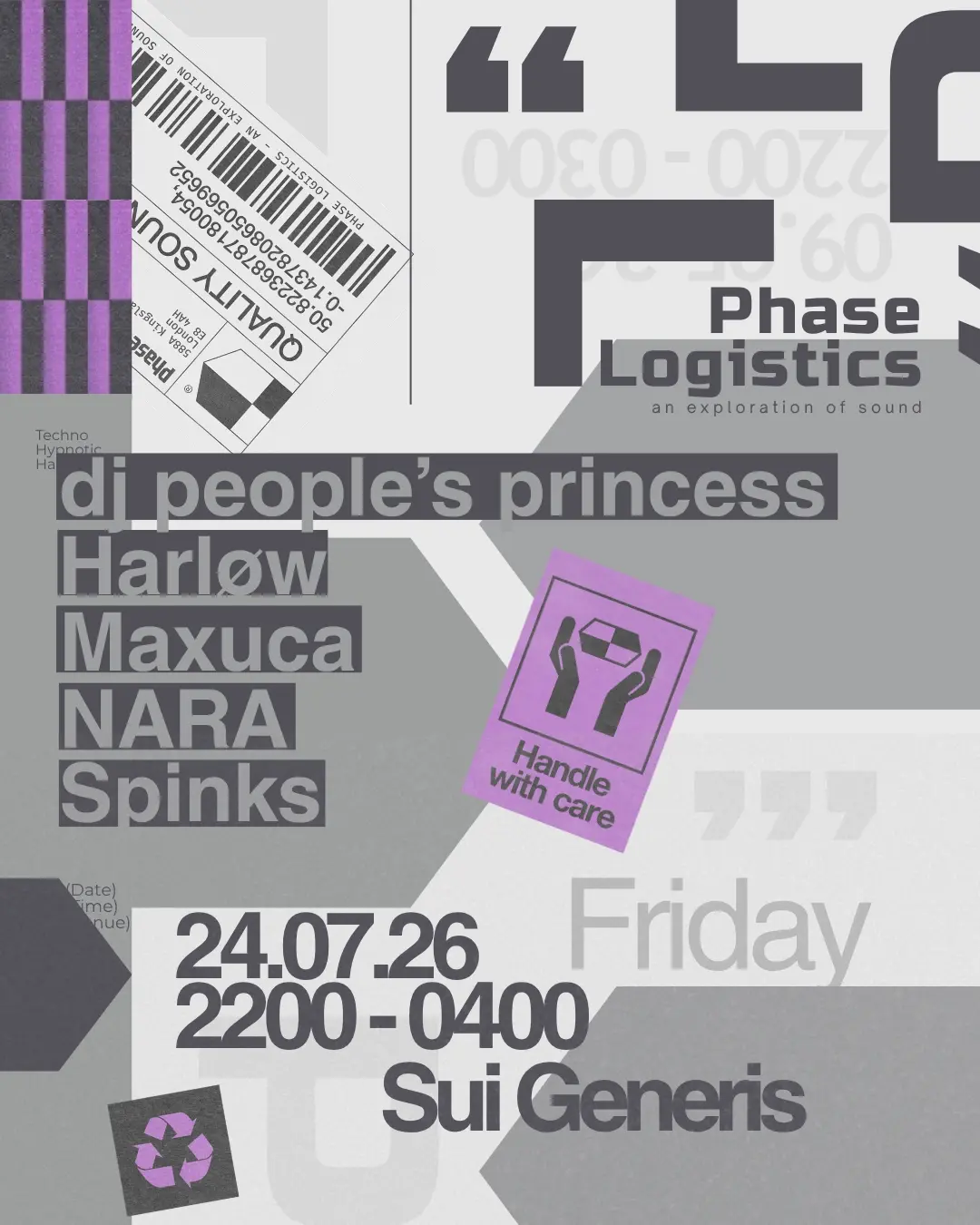 Phase Logistics: PL03