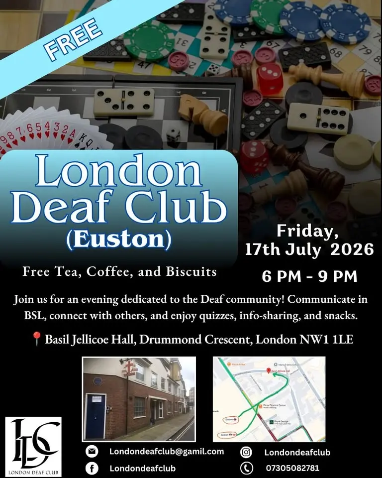 London Deaf Club(Euston)