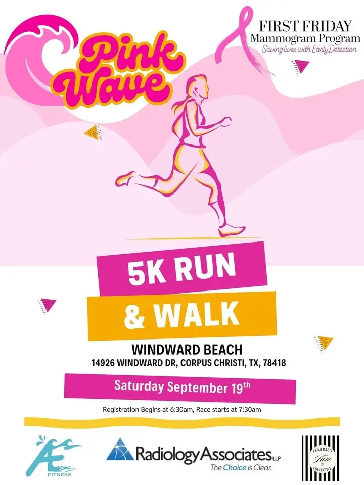 Pink Wave 5k Fun Run/Walk Benefitting First Friday Mammogram Program