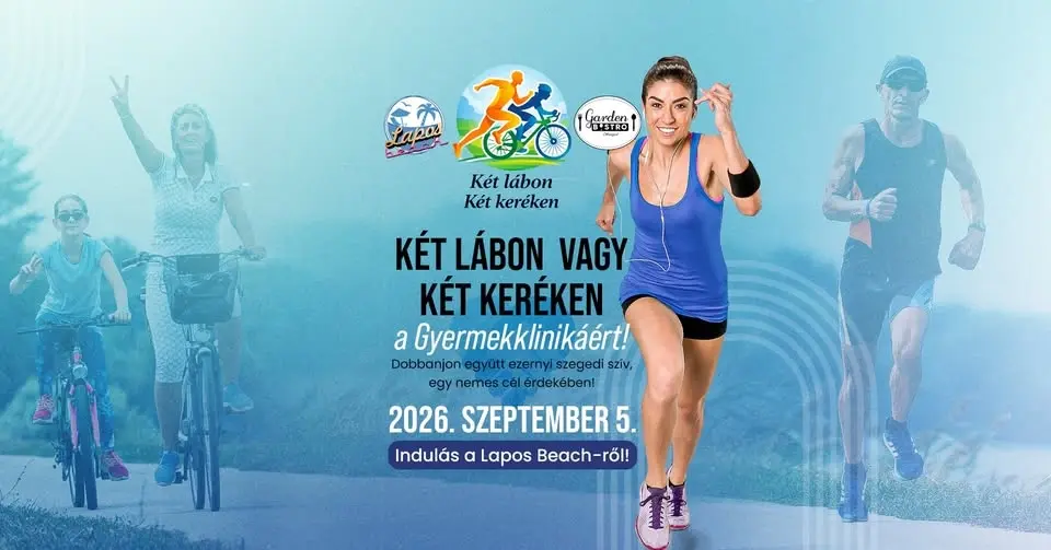 9. Kétlábon vagy kétkeréken a Gyermeksebészetért