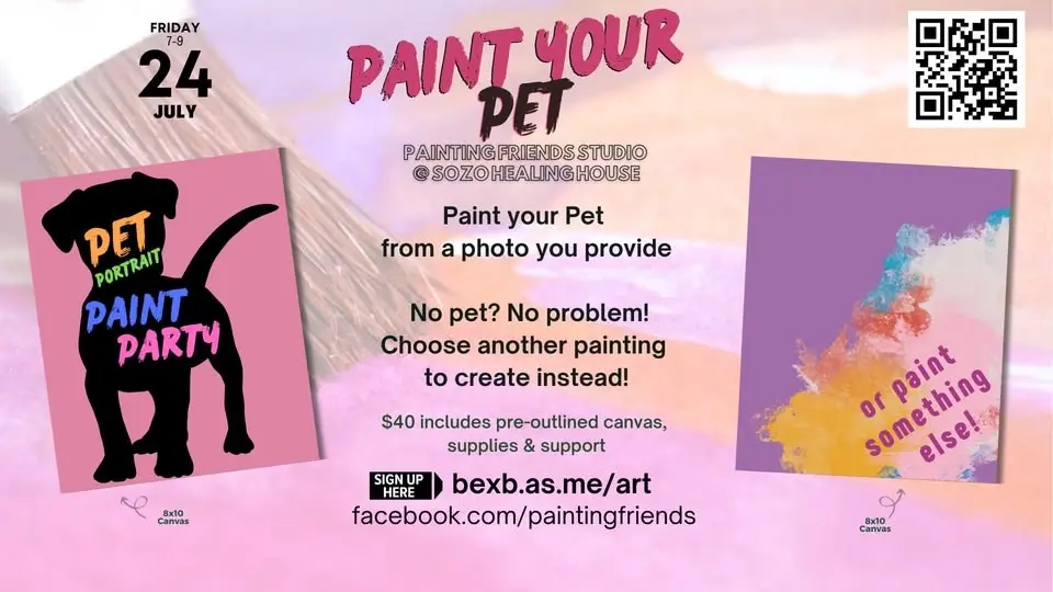 Paint your Pet Paint Party