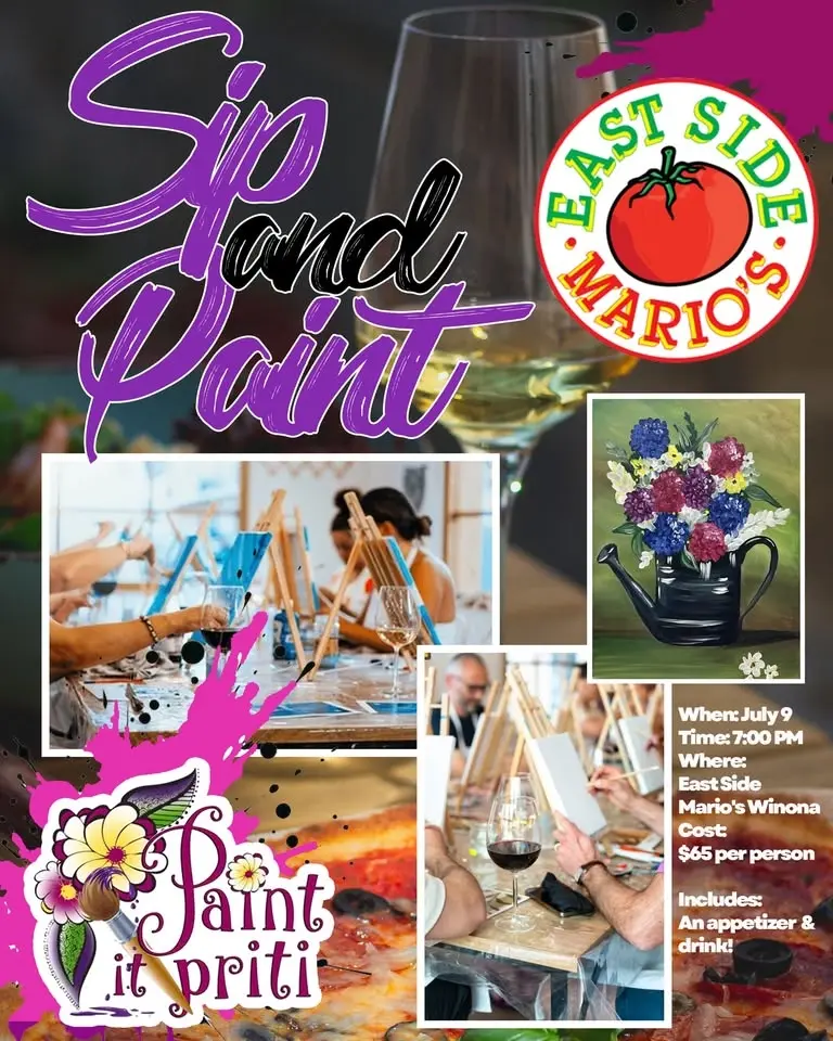 Paint, Sip & Dine
