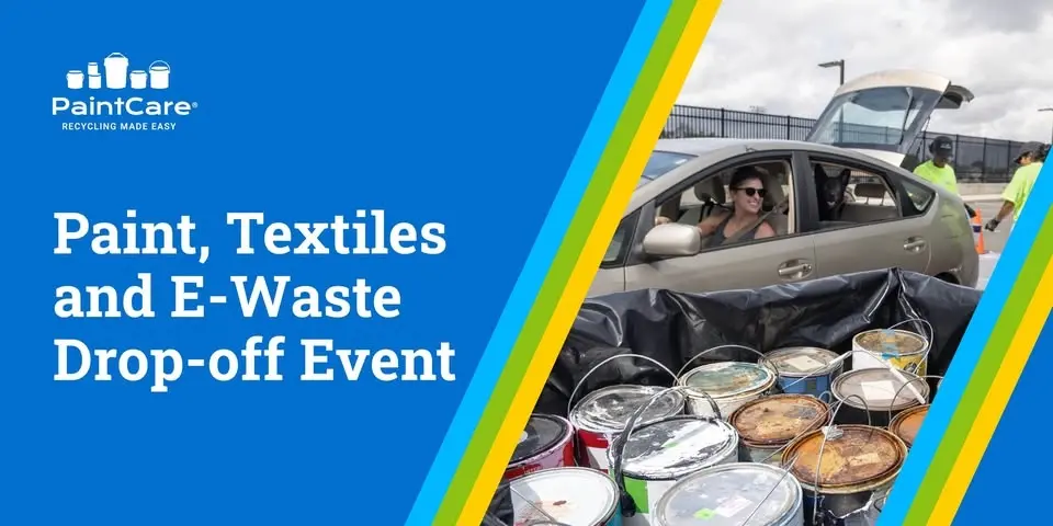 Free Paint, Textiles, and E-Waste Recycling Drop-off Event - Union Square, NY