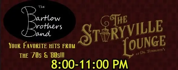 The Bartlow Bros. Band Live at The Storyville Lounge at Dr. Tumblety's