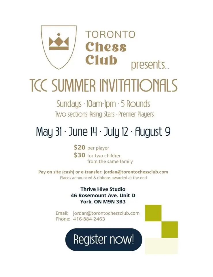 Toronto Chess Club Summer Invitationals