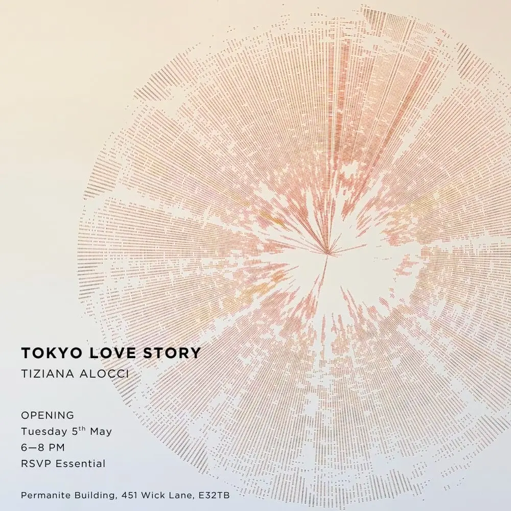 Tokyo Love Story by Tiziana Alocci. Open Studio + Aperitivo + Live Demo. RSVP Essential