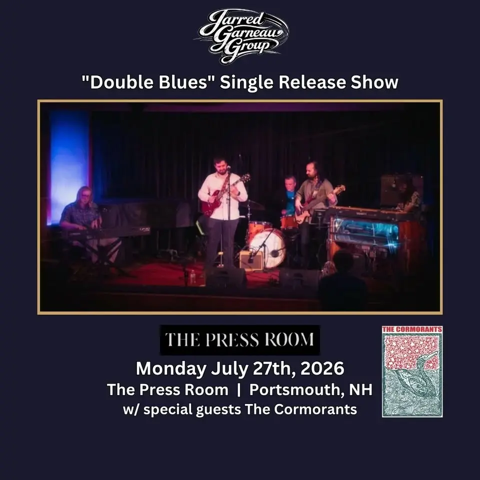 The Jarred Garneau Group Single Release Show w/ The Cormorants