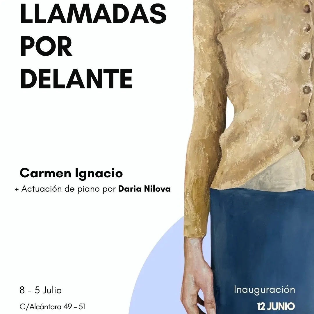 LLAMADAS POR DELANTE / la inauguración de la exposición de Carmen Ignacio