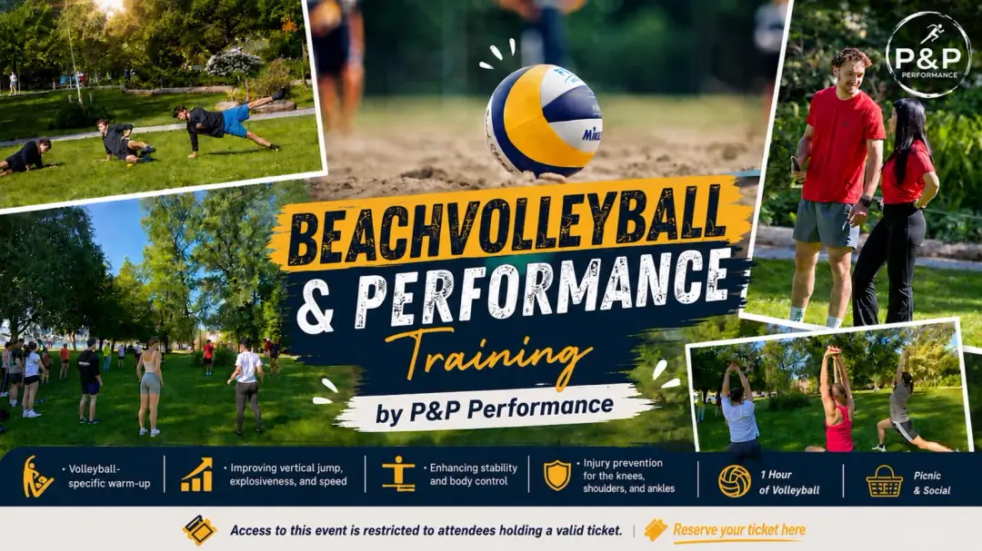 đ Beachvolleyball and Performance Training by P&P Performance - All levels