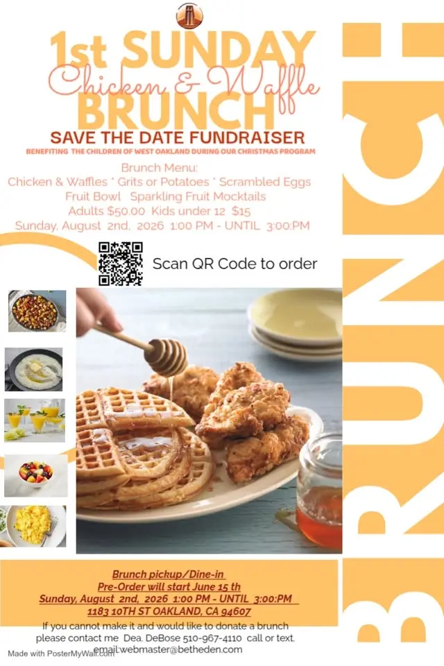 Fundraiser - 1st Sunday Chicken and waffle Brunch