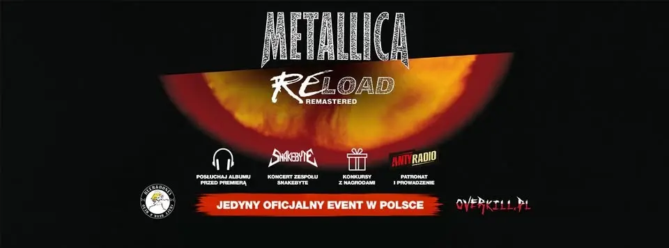 ⚡️ METALLICA ⚡️ RELOAD (REMASTERED 2026) | JEDYNY PRZEDPREMIEROWY ODSŁUCH W POLSCE! 🤘