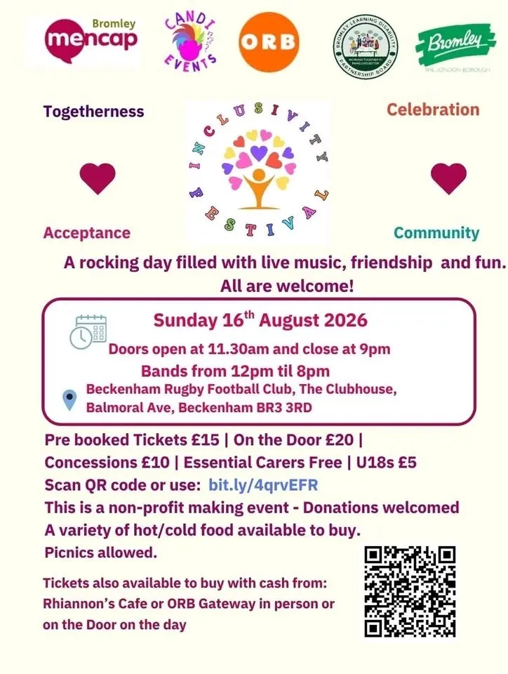 Inclusivity Festival Bromley 2026