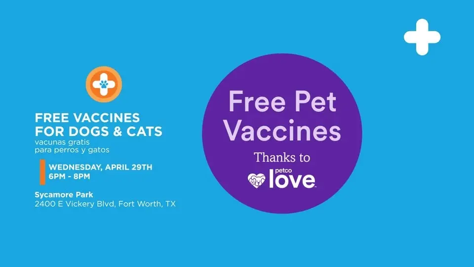 Free Rabies, Microchip & FVRCP and Parvo/Distemper Vaccine Clinic