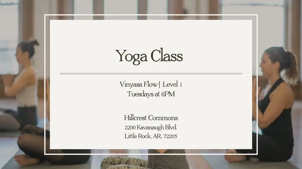 Vinyasa Flow Yoga 