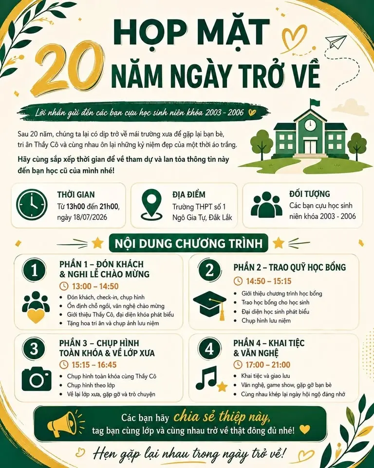 Gặp mặt 20 năm