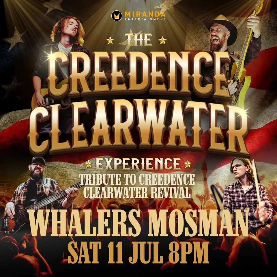 WHALERS MOSMAN | THE CREEDENCE CLEARWATER EXPERIENCE