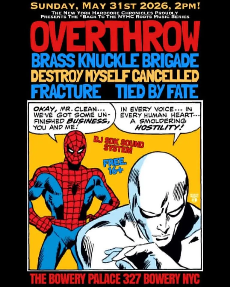 Back to the NYHC Roots: Overthrow | Brass Knuckle Brigade | Destroy Myse...