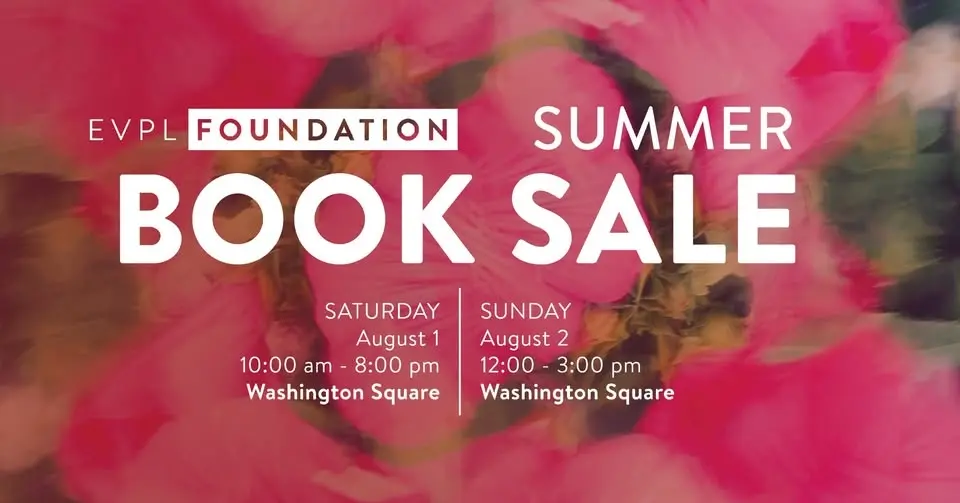 EVPL Foundation Summer Book Sale