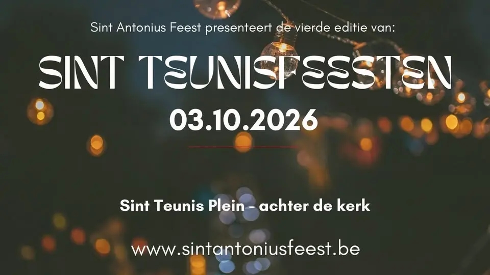 De Sint Teunis Feesten 2026