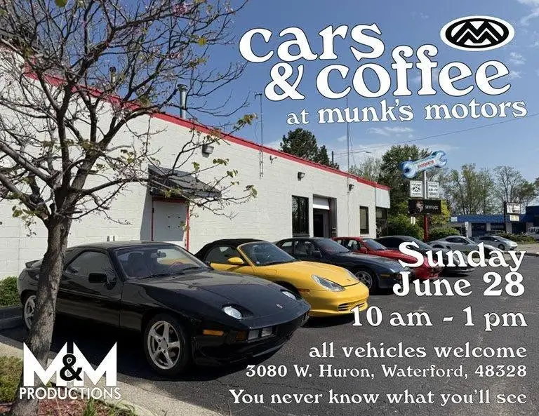 Cars & Coffee at Munk's