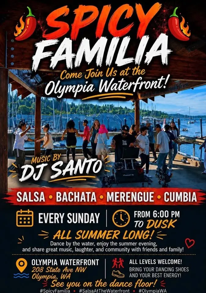 SPICY Lounge x Chayanne Montiel Presents Olympia Waterfront Dance Salsa, Cumbia, Bachata, Merengue!