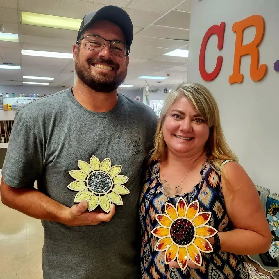 Mosaic Sunflower Class