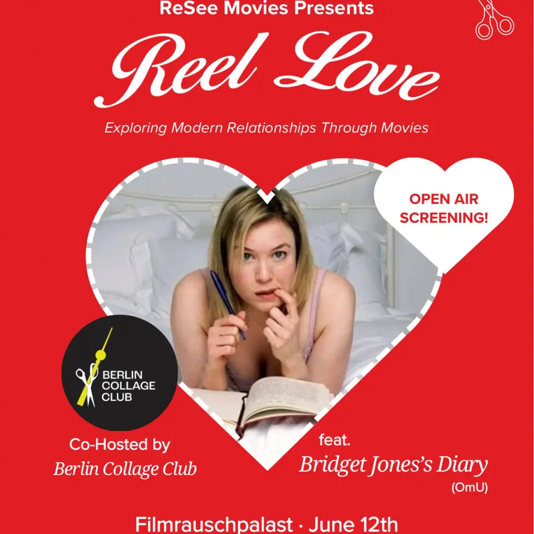 ReSee Movies and Berlin Collage Club Present: Bridget Jones' Diary Outdoor Movie Screening & Art Social Mixer
