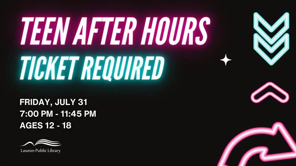 Teen After Hours: Ticket Required